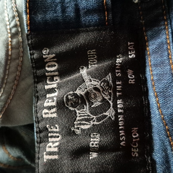 True Religion Ricky Flap Relaxed Straight Sz.30 - Picture 6 of 9